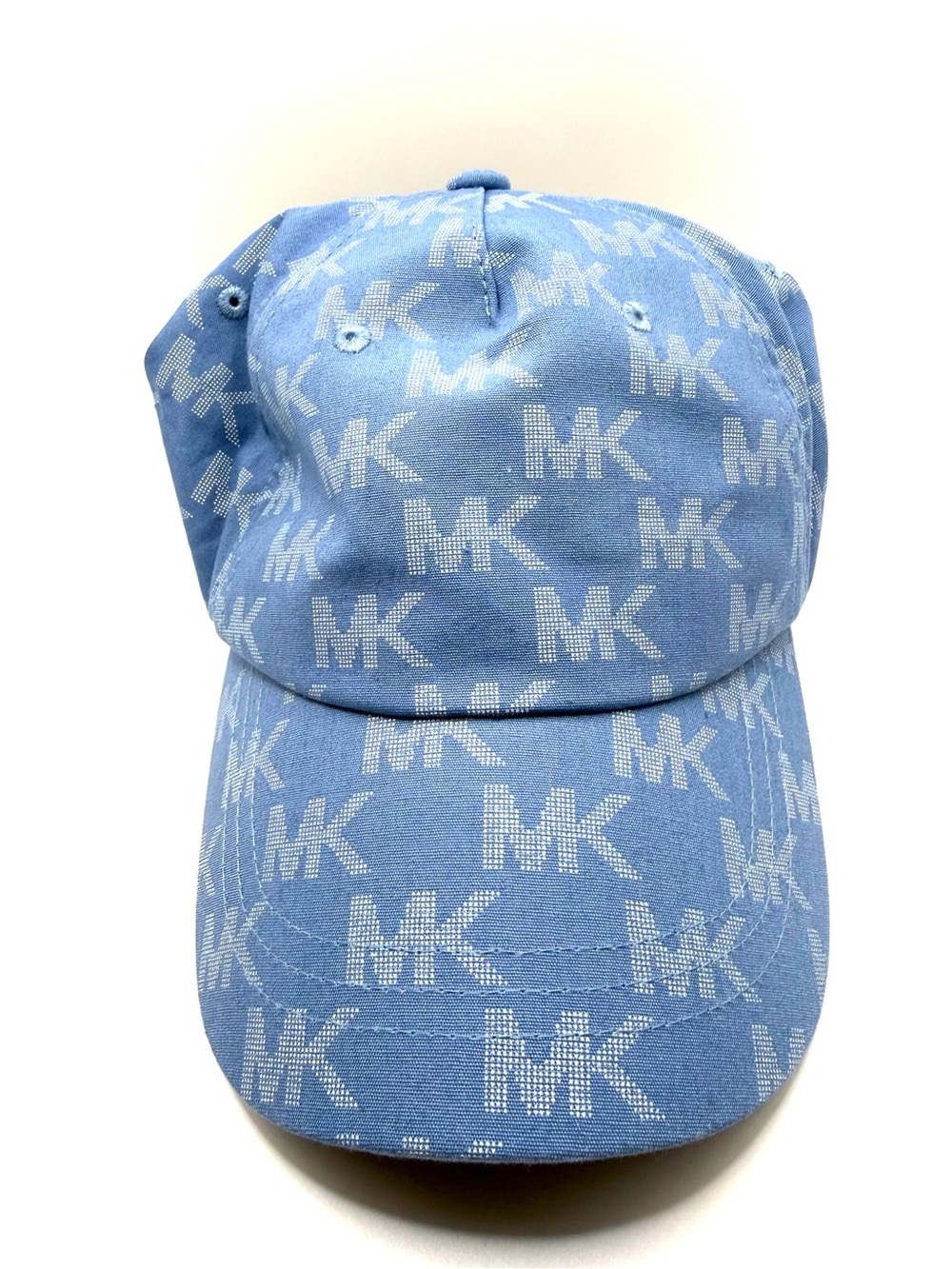 MICHAEL Michael Kors Light Blue MK Logo Women’s Baseball Cap